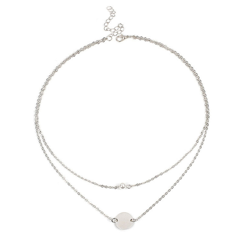 Collar de Perlas Redondas para Niña