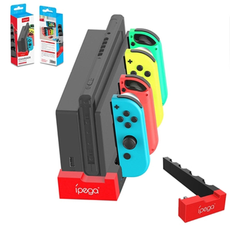 Base de Carga para Mandos Joy-Con de Nintendo Switch