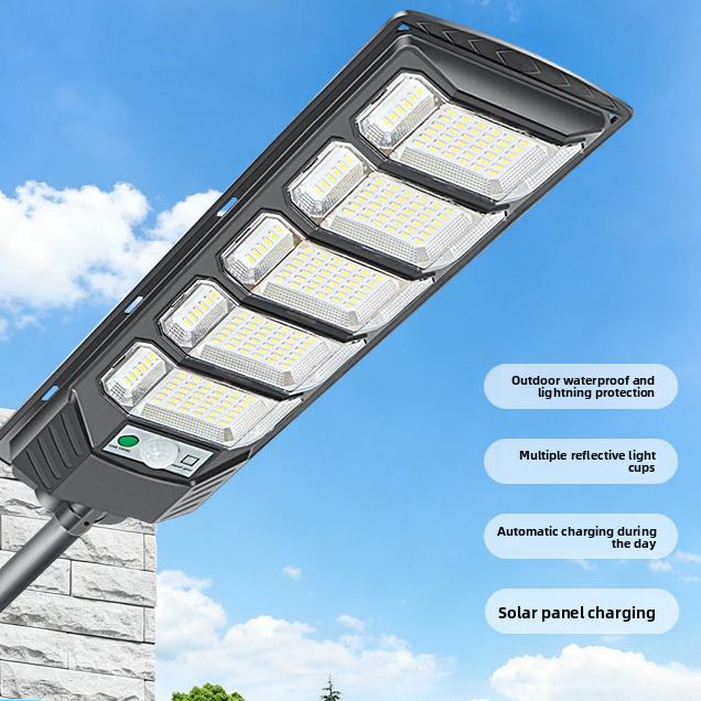 Foco Solar de Pared con Sensor de Movimiento y Mando a Distancia
