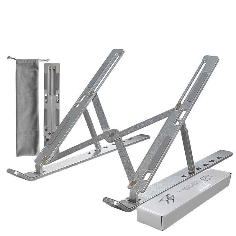 Soporte Plegable para Portátil con Base Refrigerante de Aluminio