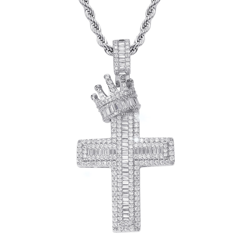 Colgante de Cruz con Corona