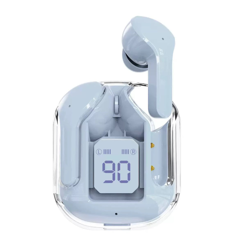Auriculares Bluetooth Air31 HK3, Diseño Transparente, Cancelación de Ruido Digital