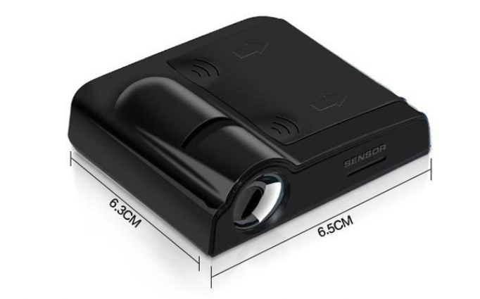 Proyector de Luz de Bienvenida para Puerta de Coche, Luz Láser LED con Inducción Automática