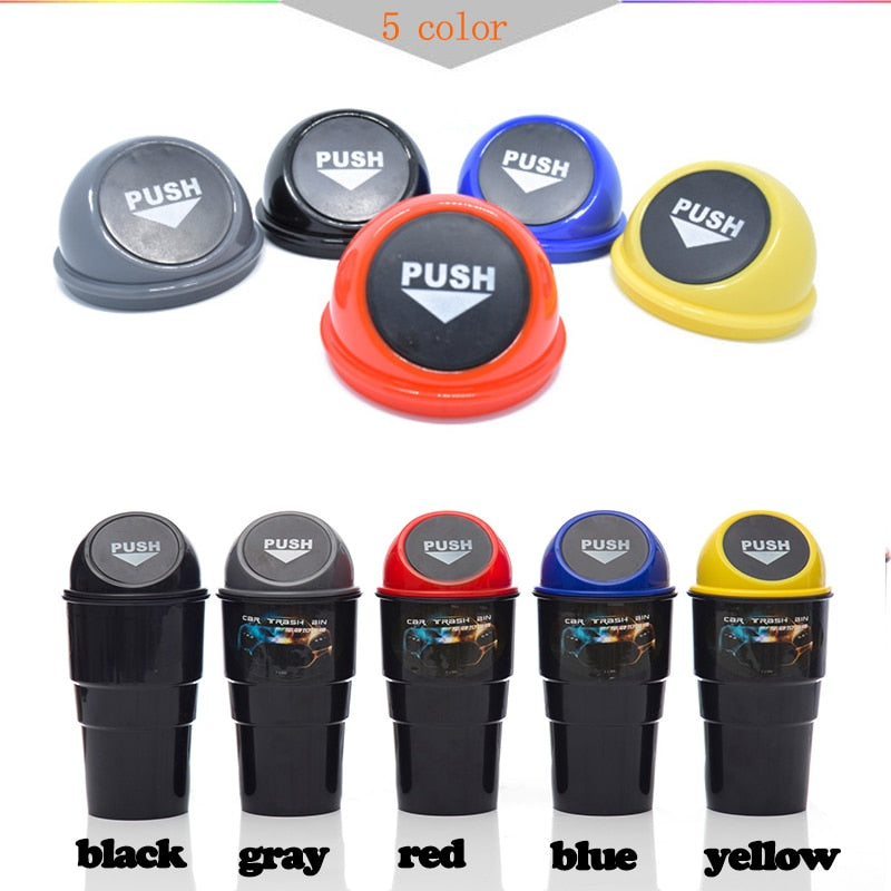 Papelera Portátil para Coche, Compacta y Resistente