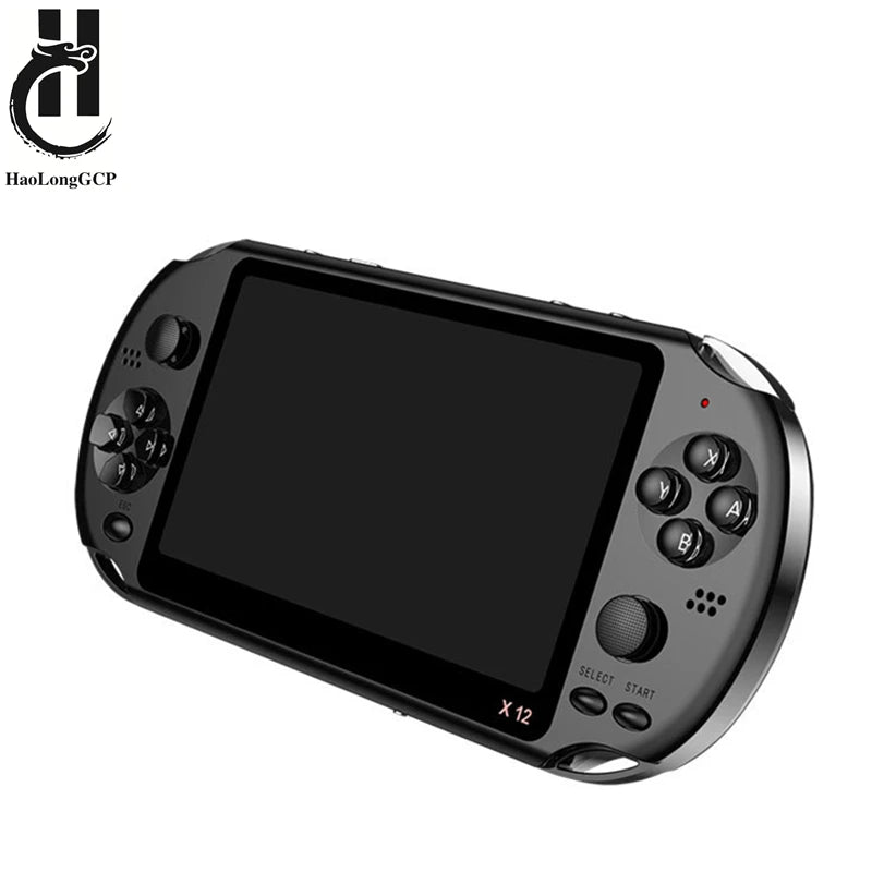 Consola Portátil de 5,1 Pulgadas, Doble Joystick, 1000 Juegos Precargados