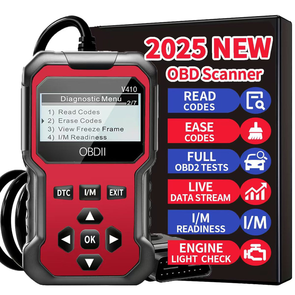 Escáner OBD2, Lector de Códigos de Diagnóstico para Coche