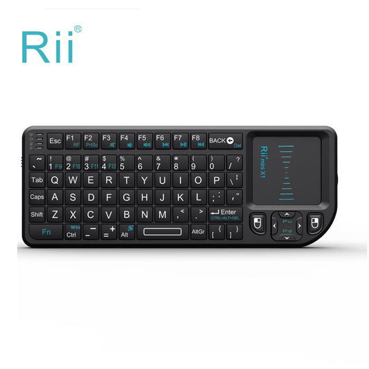 Mini Teclado Inalámbrico Rii X1 con Touchpad