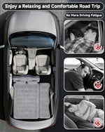 Colchón Inflable para Coche 75cm, Cama de Camping para Asiento Trasero de SUV y Furgoneta