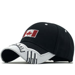Gorra de Béisbol con Bandera de Canadá, Ajustable, para Pesca y Uso Diario