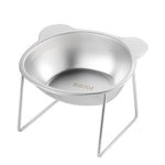 Comedero Elevado de Acero Inoxidable para Perros y Gatos