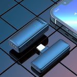 Micrófono de Solapa Inalámbrico 2.4G, con Reducción de Ruido IA, para Grabación y Directos