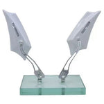 Espejo Retrovisor de Aleación de Aluminio para Moto y Vehículo Eléctrico, Rosca 8mm Universal