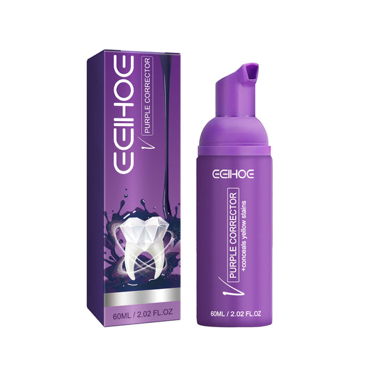 Espuma Dental Corrector Violeta, Limpieza Profunda
