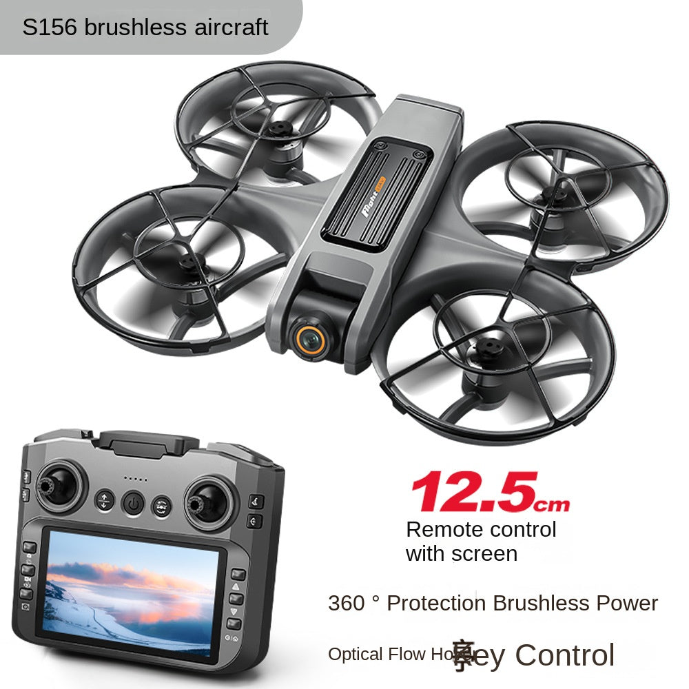Dron de Carreras FPV S156 con Pantalla, Motor Brushless y Cámara HD