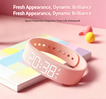 Reloj Inteligente Deportivo para Mujer, Contador de Pasos, Alarma de Vibración, Resistente al Agua
