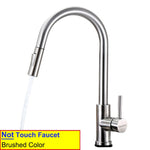 Grifo de Cocina Extraíble 304, Agua Fría y Caliente