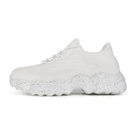 Zapatillas Deportivas de Punto para Mujer, Elevadas, Tallas Grandes