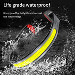 Linterna Frontal COB Recargable, para Correr y Pesca Nocturna