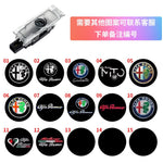 Luz de Bienvenida LED con Proyección de Logo, Compatible con Alfa Romeo Giulia y Stelvio