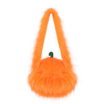 Bolsa de Peluche con Cabeza de Calabaza para Halloween, Truco o Trato