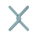 Mantel Individual de Silicona en Forma de X, Antideslizante