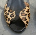 Sandalias de Ante para Mujer, Punta de Pico de Pez, Planas