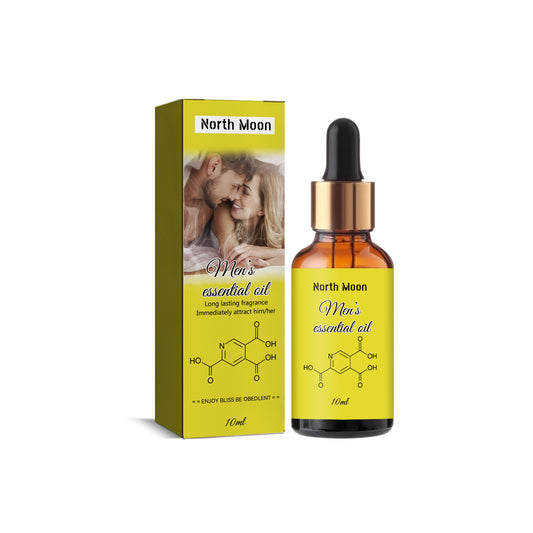 Aceite Esencial Perfumado para Hombre, Almizcle y Jazmín