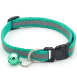 Collar Reflectante con Cascabel para Perro y Gato, Ajustable