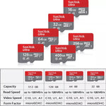 Tarjeta de Memoria Micro SD de Alta Velocidad, hasta 1TB, para Móvil, Cámara y Dron