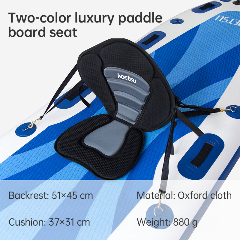 Asiento Acolchado Ajustable para Kayak y Paddle Surf