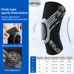 Rodillera Ajustable con Rueda y Soporte de Muelle, Protector de Espinilla para Baloncesto