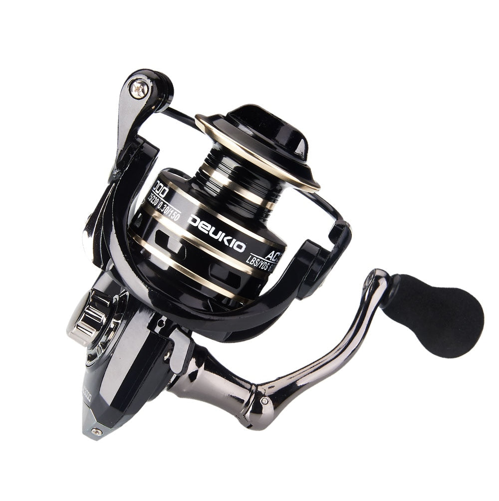 Carrete de Pesca Spinning 13+1 Rodamientos, Alta Velocidad
