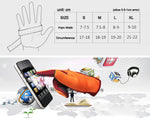 Guantes Impermeables Cortavientos para Ciclismo y Pesca, Dedo Completo, Unisex
