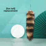 Varita Interactiva Extensible para Gatos con Cabezales Intercambiables