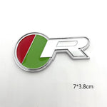 Emblema Metálico Deportivo Estilo "R" para Maletero