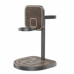 Cargador Inalámbrico Magnético KUXIU X85 3 en 1, Compatible con Ecosistema Apple