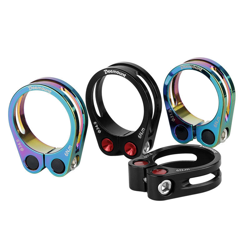 Abrazadera de Tubo de Sillín para Bicicleta, Aluminio