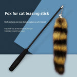 Varita Interactiva Extensible para Gatos con Cabezales Intercambiables