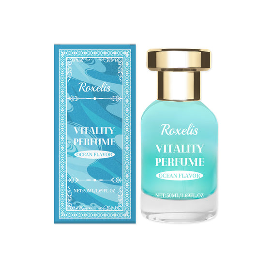 Perfume Roxelis "Vitalidad Océano", Fragancia Fresca y Marina