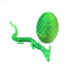 Figura Decorativa de Dragón Chino, Impresión 3D Articulada
