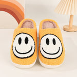 Zapatillas de Casa de Franela con Diseño de Sonrisa, Invierno
