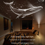 Luz Nocturna de Proyección USB, Ambiente Decorativo para Dormitorio