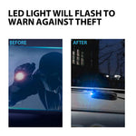 Dispositivo Antirrobo para Coche, Luz LED Intermitente de Alarma por Inducción