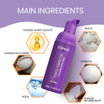 Espuma Dental Corrector Violeta, Limpieza Profunda
