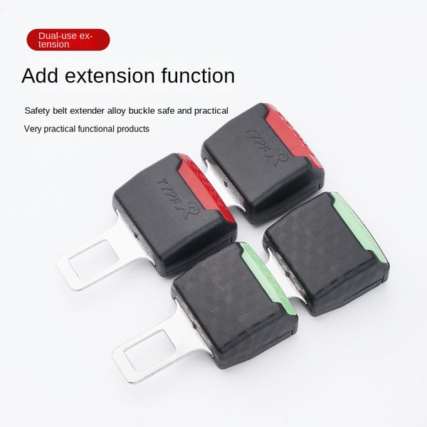 Clip Extensor de Cinturón de Seguridad con Protector de Hombro