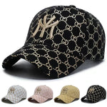 Gorra de Béisbol Bordada de Algodón, Ajustable, para Golf y Pesca, Unisex