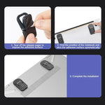 Soporte Plegable Ajustable para Portátil, Ultrafino y Portátil, Compatible con MacBook