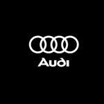 Luz de Bienvenida LED con Proyección de Logo en el Suelo, Compatible con Audi A1 A3 A5 A7 Q3 Q5 Q7 Q8 A4L A6L