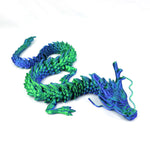 Figura Decorativa de Dragón Chino, Impresión 3D Articulada