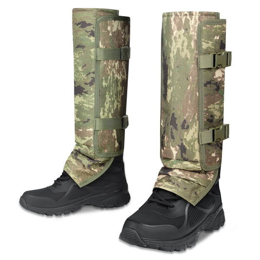 Protector de Pierna Antimordeduras, Camuflaje, para Senderismo y Jungla
